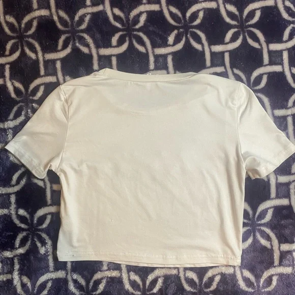 Bratz White Crop Top - Picture 3 of 4